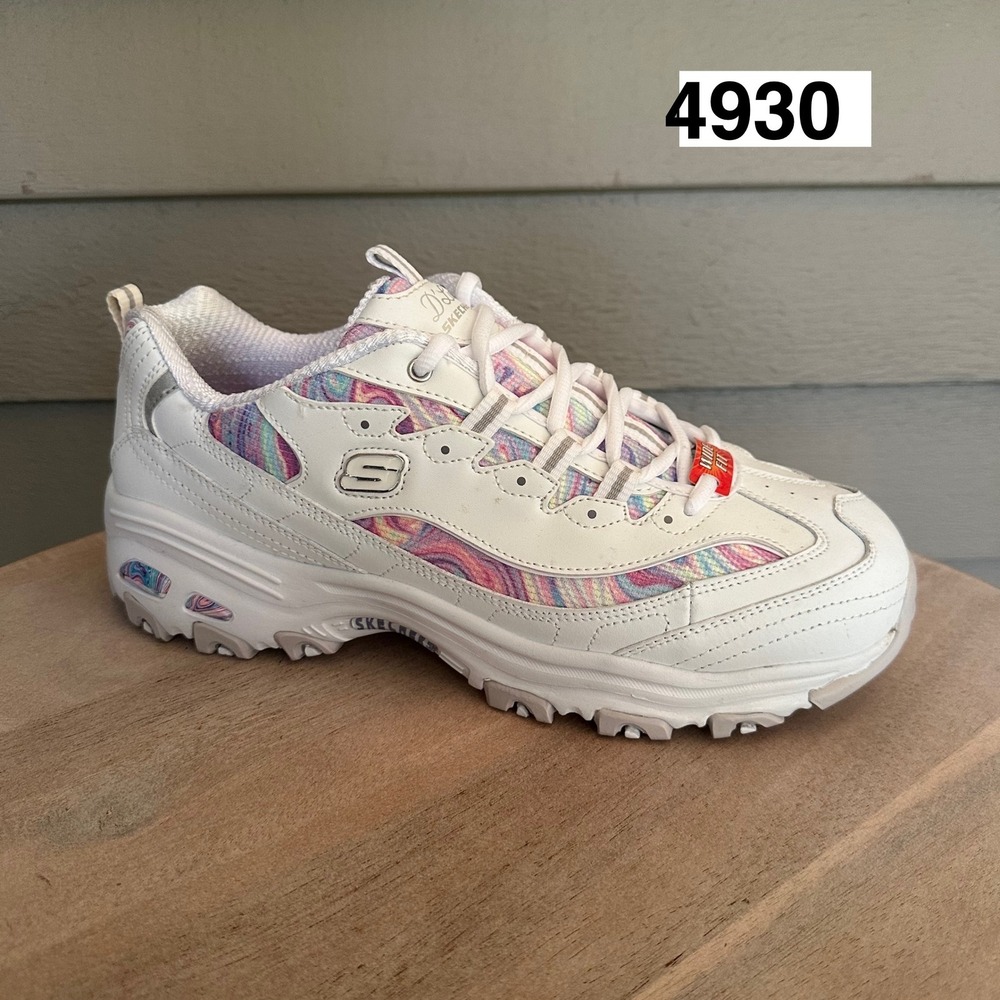 Skechers D'Lites Whimsical Dream Womens Sneakers Size 11 Chunky Memory Foam